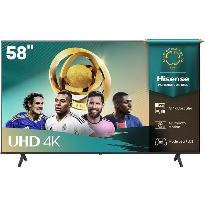 Téléviseur LED Hisense 58A6Q 58
