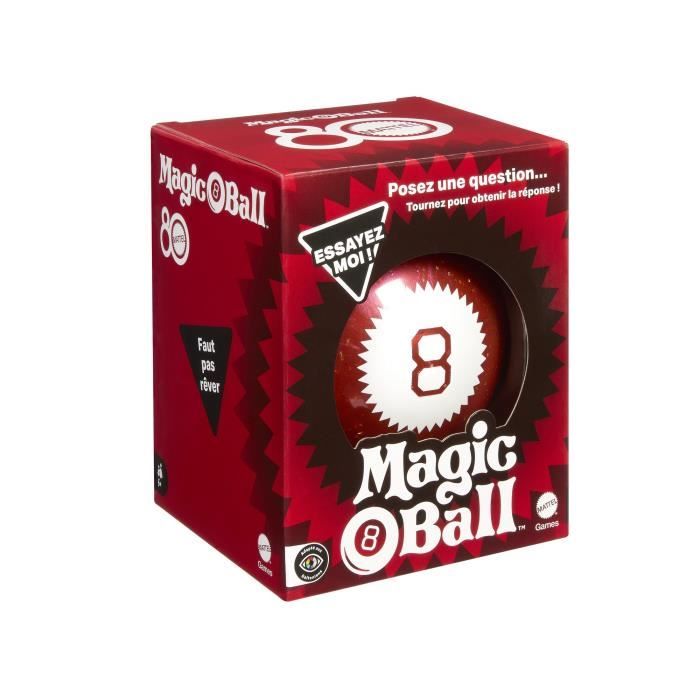 Magic 8 Ball - Édition 80eme anniversaire de Mattel - Mattel Games - JKT20