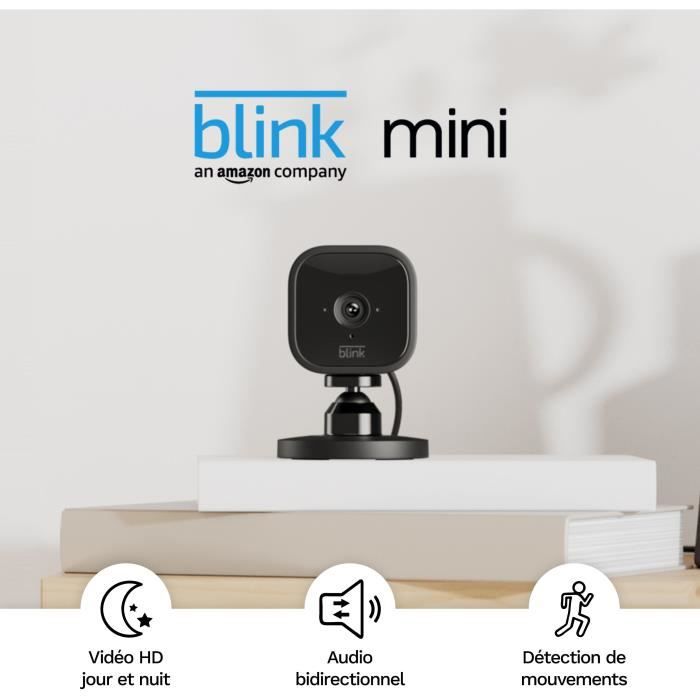 Image secondaire de Caméra de surveillance - BLINK HOME SECURITY - Mini 2-Cam - HD 1080p - Vision nocturne - Détection de mouvements