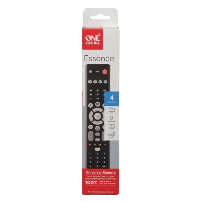 Telecomando universale ONE FOR ALL - URC1242 – Essence Basic 4in1