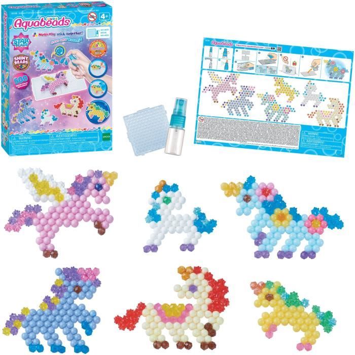 Image secondaire de Le Kit des amies licornes - AQUABEADS - 800 perles - Des 4 ans