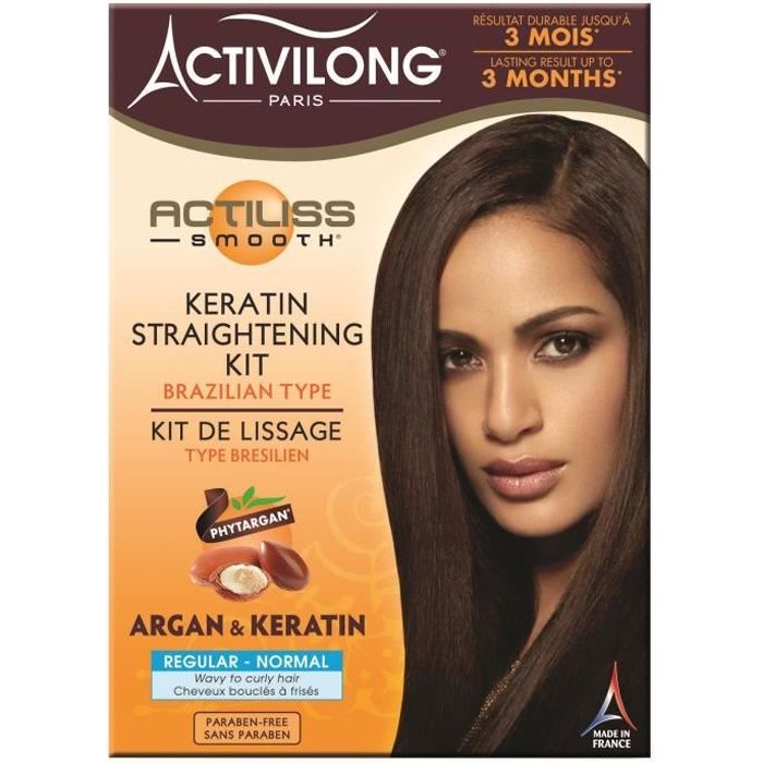 ACTIVILONG Kit de lissage Actiliss Smooth - Type brésilien - Argan et kératine