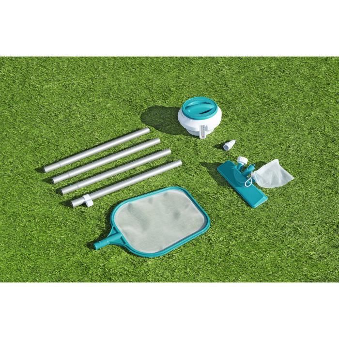 Image secondaire de Kit de Nettoyage Complet pour Piscine jusqu'à 3,96m - Bestway Aquaclear
