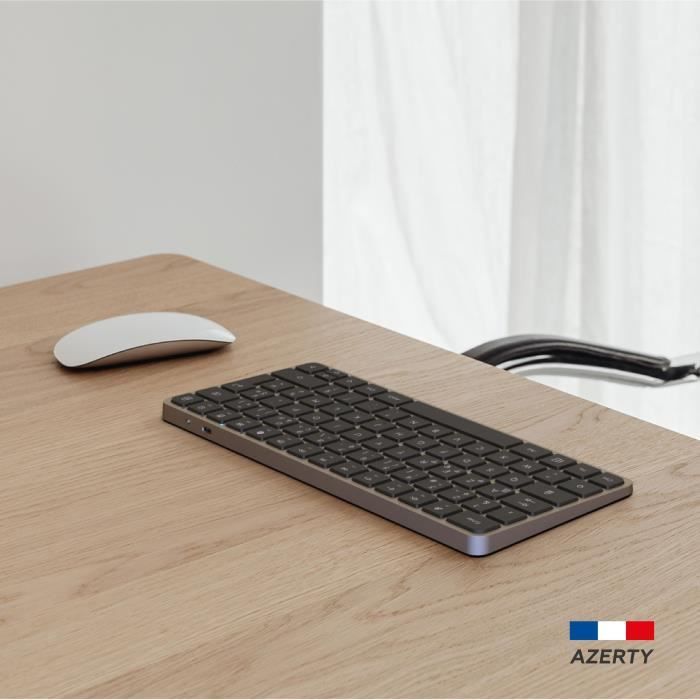 Image secondaire de Mini clavier sans fil - Touches plates - MOBILITY LAB - KP430W - AZERTY - FR - Noir