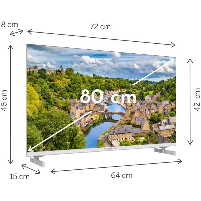 Image secondaire de Téléviseur QLED Thomson 32