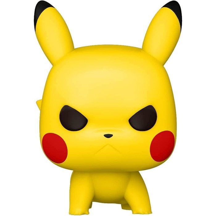 Figurine Funko Pop! Pikachu en Position d'Attaque - Vinyle Officiel