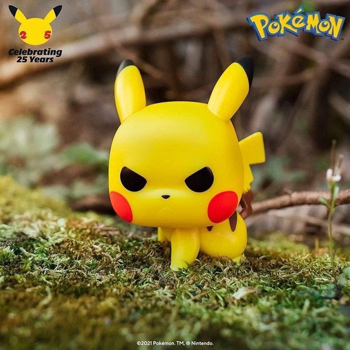 Image secondaire de Figurine Funko Pop! Pikachu en Position d'Attaque - Vinyle Officiel