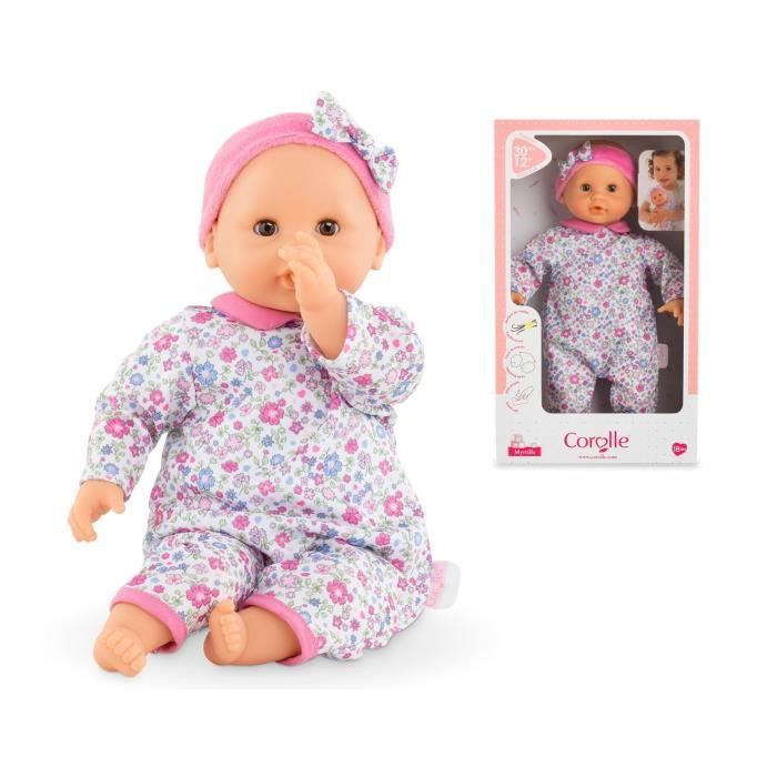 COROLLE - Mon Premier Poupon - Bébé Calin Myrtille - 30cm - des 18 mois