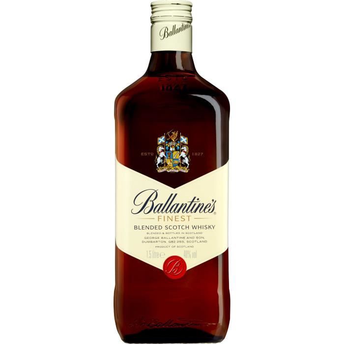 Whisky Ballantine's Finest - Blended whisky - Ecosse - 40%vol - Magnum 150cl
