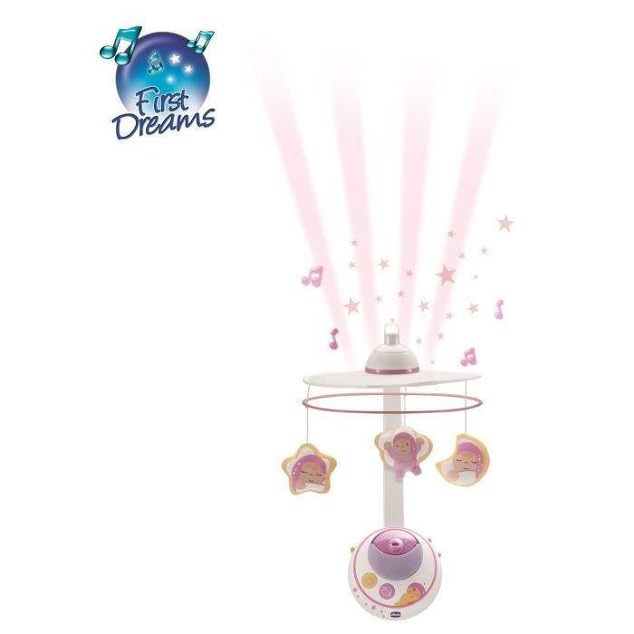 CHICCO Mobile Double Projection Rose First Dreams
