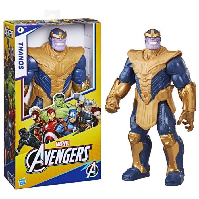 Thanos 30 cm action figure, Avengers Titan Hero Series toy for children aged 4 and up, Marvel