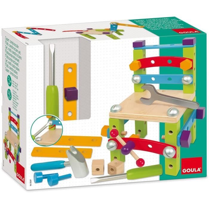 Gioco di costruzioni - GOULA - Set multi costruzione - Costruisci 7 modelli diversi