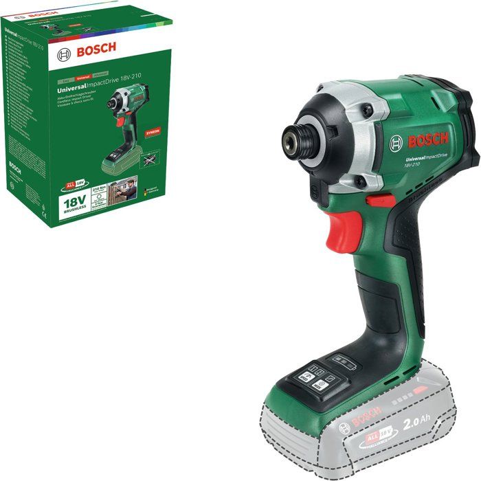 Image secondaire de Visseuse à Chocs Bosch UniversalImpactDrive 18V - Puissante et Compacte
