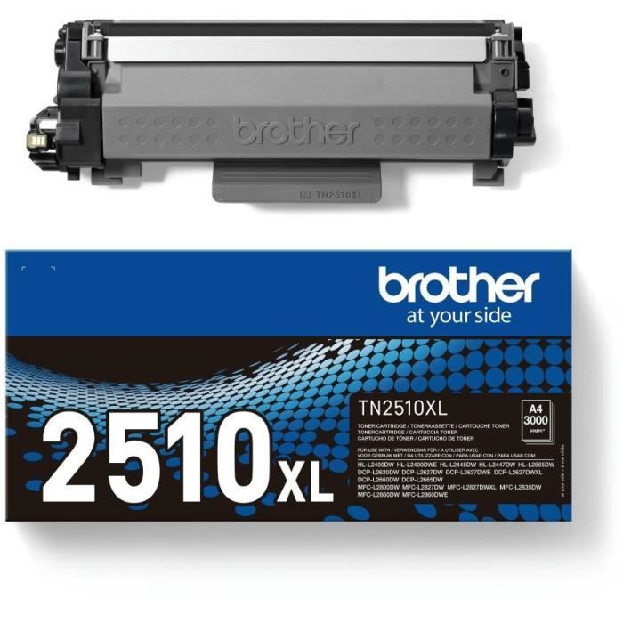 Toner nero ad alta capacità Brother TN2510XL - 3000 pagine