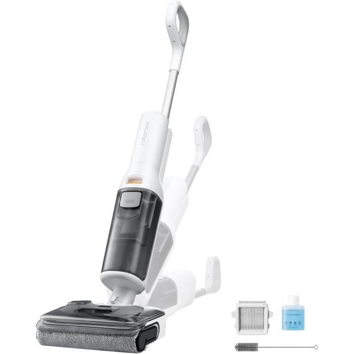 ROBOROCK F25 RT - Aspiradora - 20000 Pa - Lavado en caliente a 90 �C - Limpieza de doble filo - Autolimpieza con agua caliente