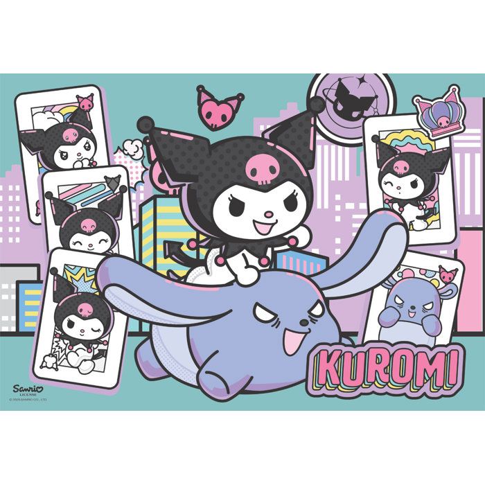 Image secondaire de Puzzle Kuromi 104 pièces - CLEMENTONI