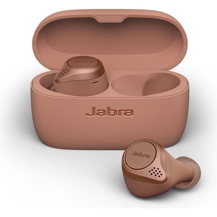 Jabra Active Elite 75t Écouteurs sans fil True Wireless Réduction active du bruit Sienna