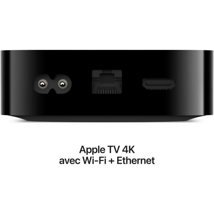 Box TV 4K - APPLE - 128 Go - Wi-Fi + Ethernet - Noir