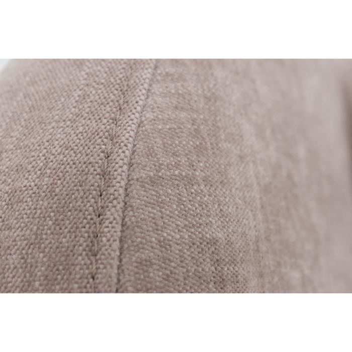 Tete de lit STELLA - Tissu Beige gris - 200x150 cm