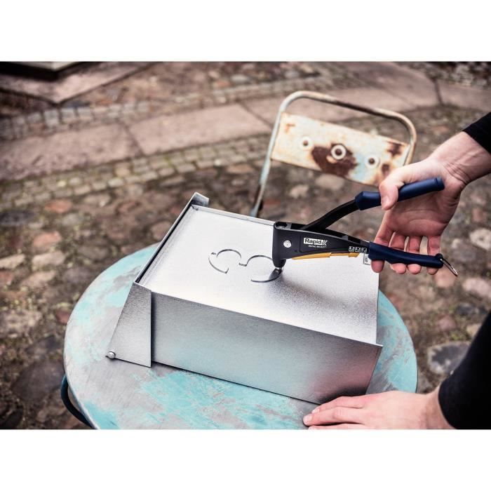 Image secondaire de Pince à Riveter RP40 avec Coffret de 250 Rivets et Forets - RAPID