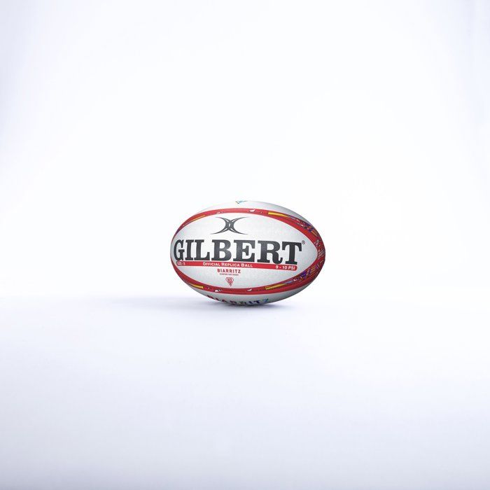Ballon de Rugby Replica Biarritz Taille 5 - GILBERT