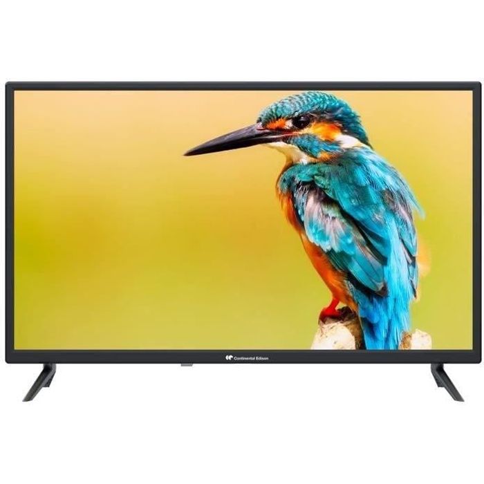 CONTINENTAL EDISON CELED3222B6 - TV LED HD 32' (81 cm) - 3xHDMI, 2xUSB - Nero