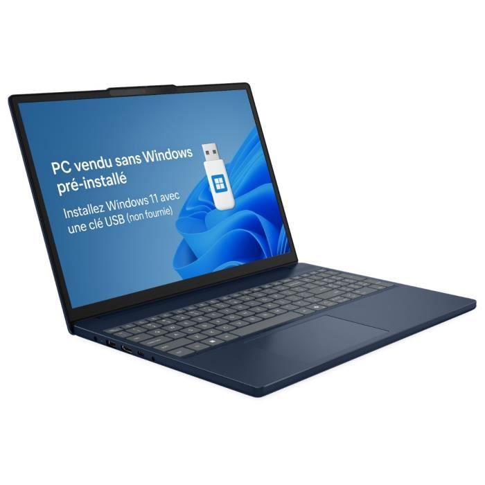 Image secondaire de PC portable LENOVO IdeaPad Slim 3 15IRH10 | Sans Windows - 15,3 WUXGA IPS - Core i5-13420H - RAM 24 Go - SSD 1 To - AZERTY