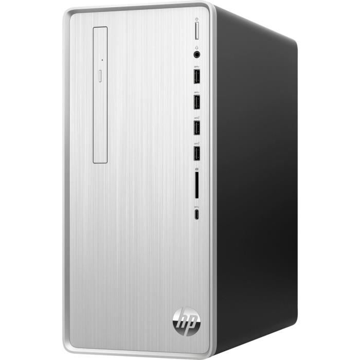 Unité centrale HP PC de Bureau Pavilion TP01-1012nf - i7- 10700 - RAM 8Go - Stockage 128Go SSD + 1To HDD - Windows 10