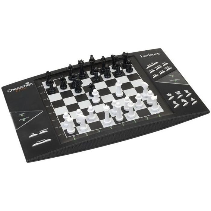 LEXIBOOK Jeu d'échecs Chessman électronique - 2 joueurs - 7 ans et +