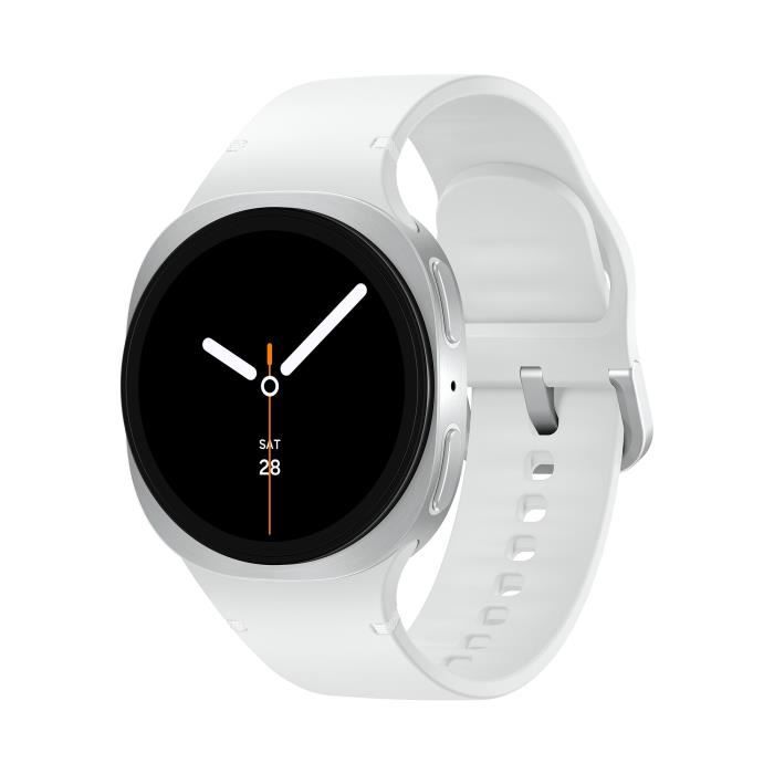 Reloj inteligente Samsung Galaxy Watch8 4G de 40 mm, color plateado
