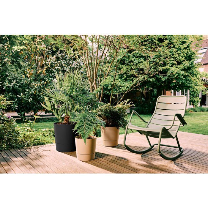 Image secondaire de Pot de Fleur Rond Elho Foss 35L Noir pour Extérieur