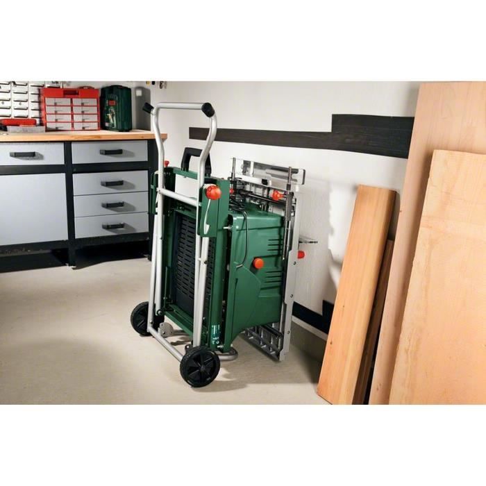 Pietement roulant et de travail Bosch pour scie sur table - PTA 2000