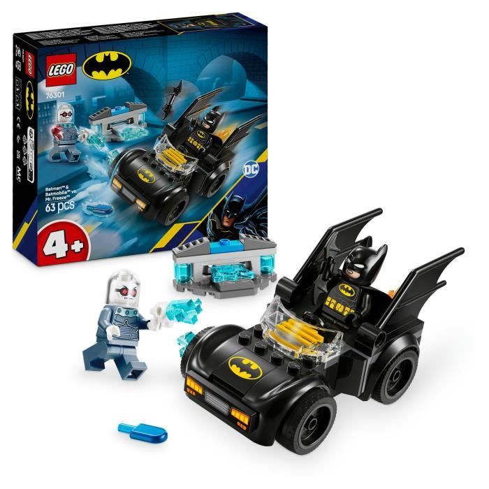 LEGO DC Batman 76301 Batman e la Batmobile contro Mr. Freeze - Playset del supereroe