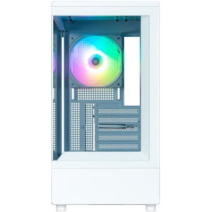 Image secondaire de Boîtier PC - ZALMAN - P10 - Mini tour - M-ATX - Blanc - Verre trempé - USB-C et A-RGB