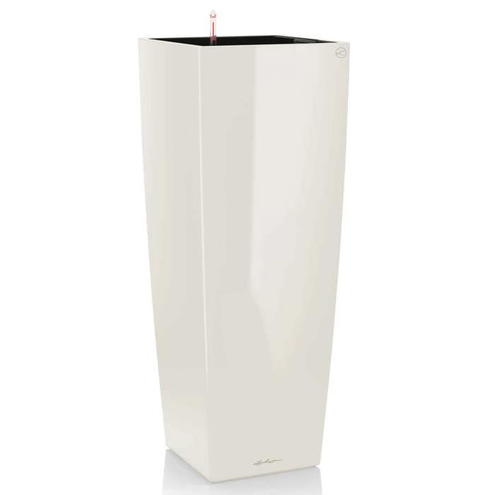 LECHUZA Jardiniere Cubico Alto 40 ALL-IN-ONE Bianco lucido 18230 421493