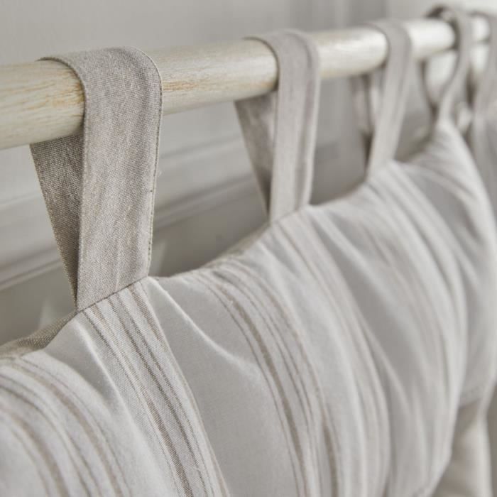 Image secondaire de Tete de lit - TODAY - CHARME - Chambray x Slub Berenice - 45 x 70 cm