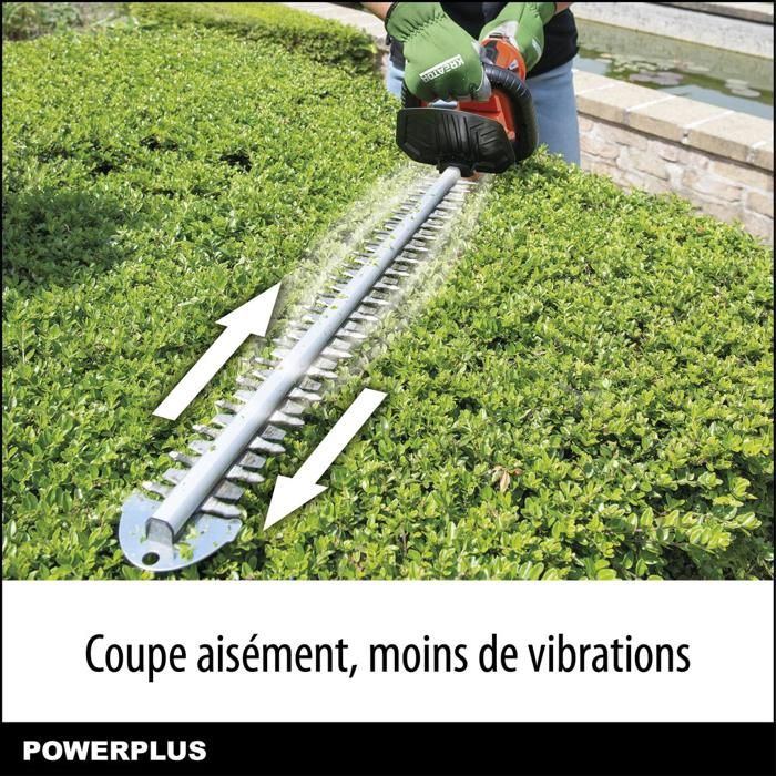 Image secondaire de Taille-Haie Sans Fil Powerplus Dual Power 40 V - Lame de 670 mm