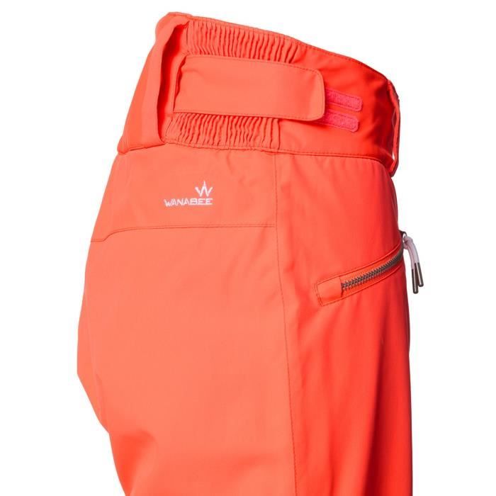 WANABEE Pantalon de ski SAVINAZ 200 PAN IBIS - Femme - Rouge Corail