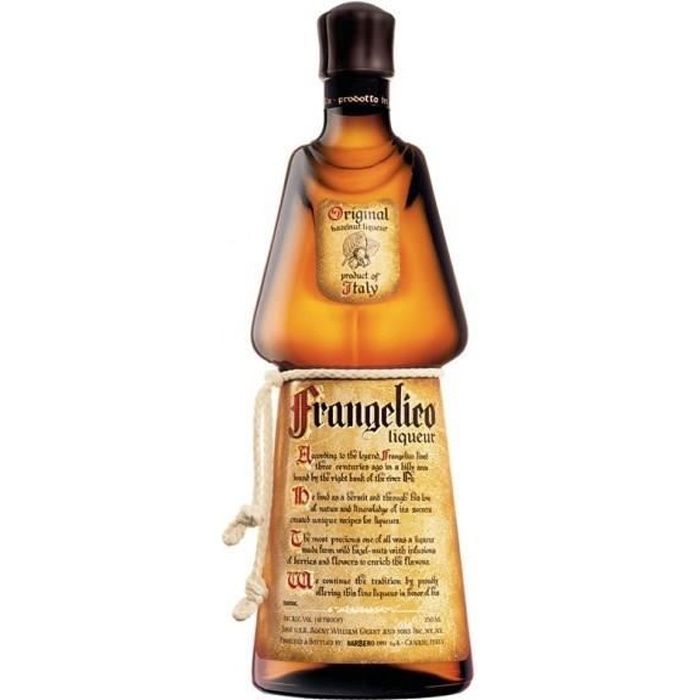 Frangelico Hazelnut Liquor - Liqueur de noisettes - 20%vol - 70cl
