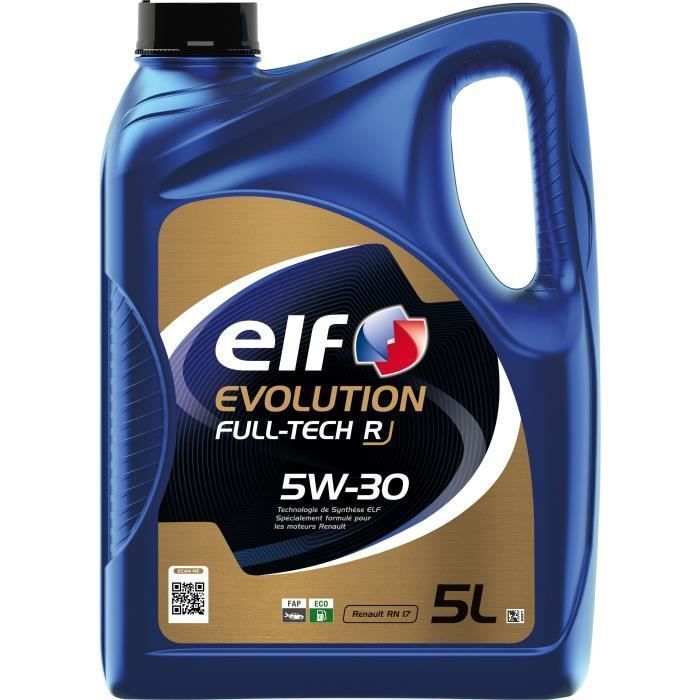 Huile moteur - ELF - Evolution FULL-TECH R 5W-30 - 5L
