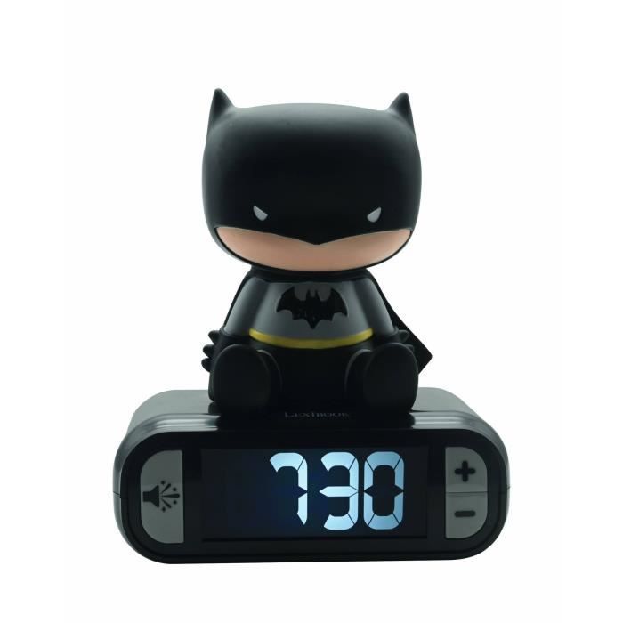 BATMAN - Sveglia digitale con luce notturna 3D ed effetti sonori - LEXIBOOK