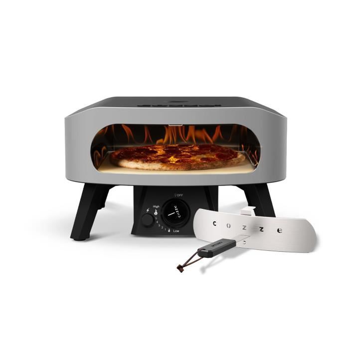 Pizza oven - COZZE - 13 - Gas - 6 KW - Up to 450�C - Thermometer included - Door