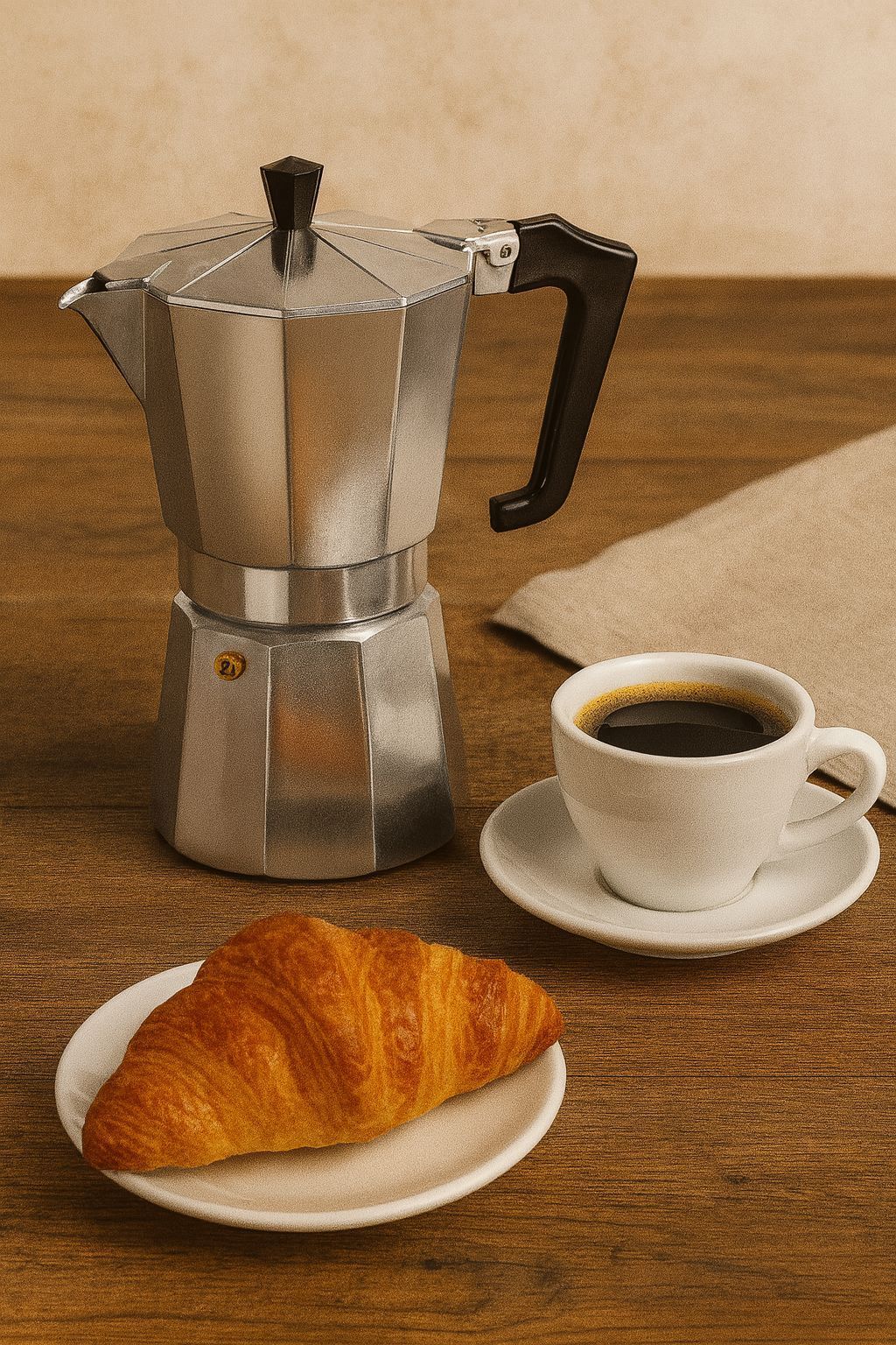 Cafetière Italienne Pezzetti Italexpress en Aluminium pour 9 Tasses