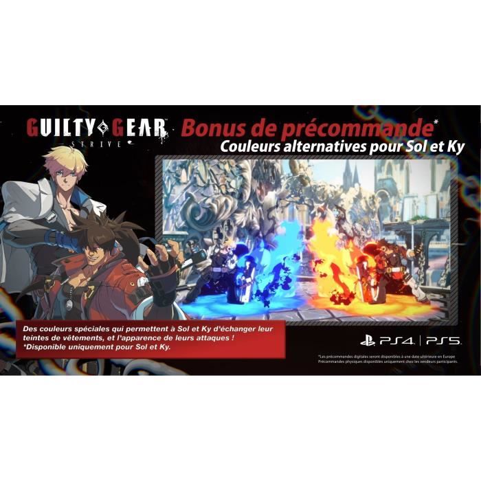 Guilty Gear Strive Jeu PS4