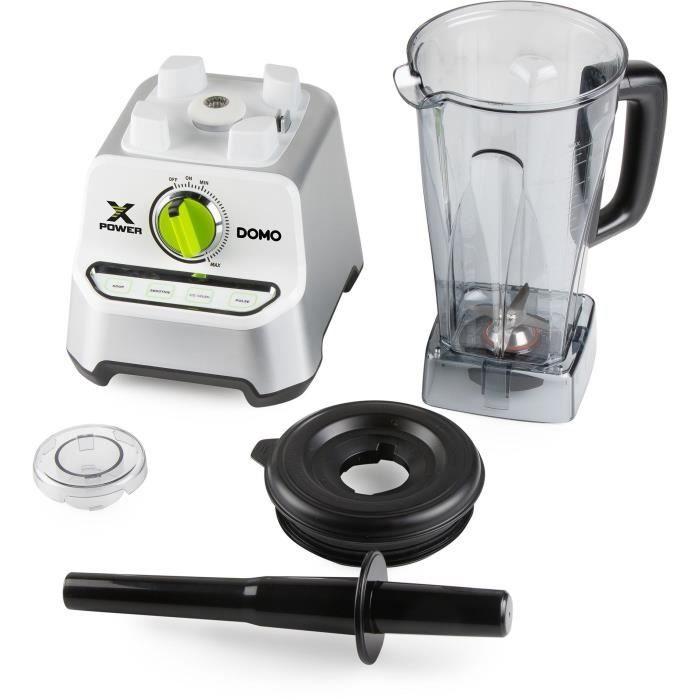 Image secondaire de Blender XPOWER - DOMO - DO747BL - 1500 W - 2 L - Gris
