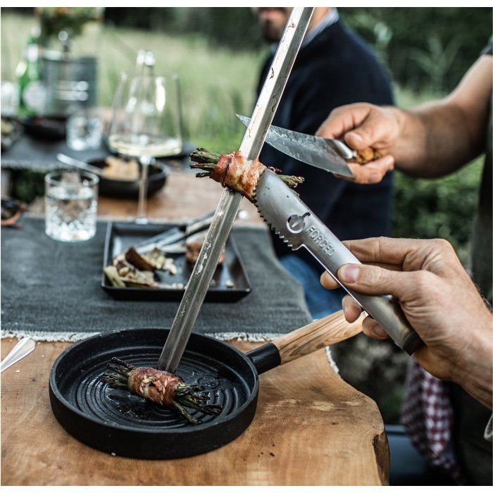 Image secondaire de Casserole à Servir Churrasco en Fonte Ø18 cm - FORGED