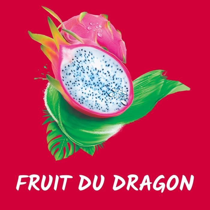 Lot de 3 gels douche Tahiti Monoî Fruit du dragon - 250ml