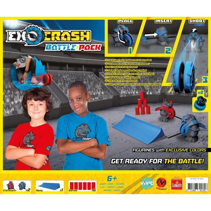 Goliath - Coffret Battle Ramp pack - A collectionner - Personnage de combat et de performance