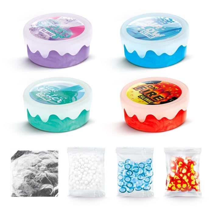 Image secondaire de Canal Toys - SO SLIME DIY - Xtra Sensation Multipack- Avec 4 slimes a sensations et décorations - SSC 308