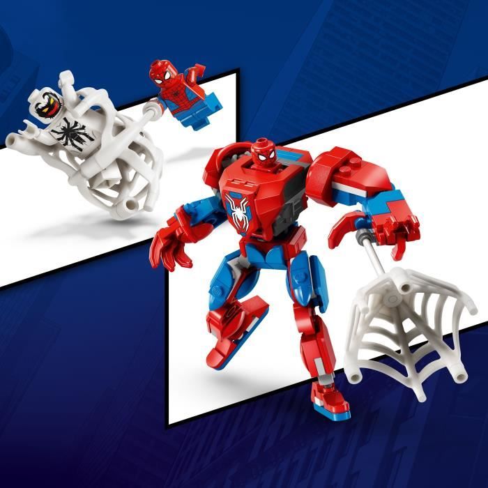 Image secondaire de LEGO Marvel 76308 Le robot de Spider-Man contre Anti-Venom - Jeu de super héros des 6 ans